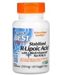 Doctor's Best - Stabilized R-Lipoic Acid with Na-RALA