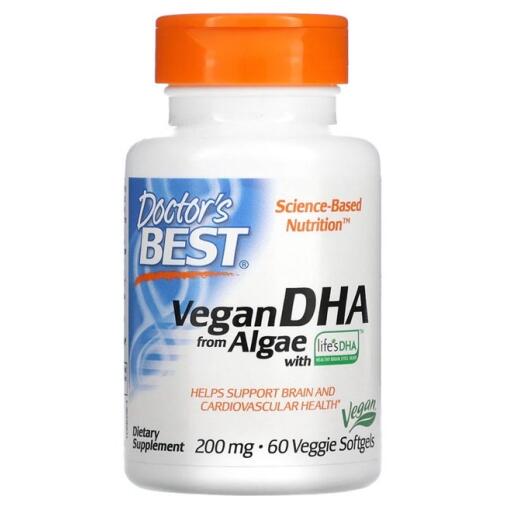 Doctor's Best - Vegan DHA from Algae