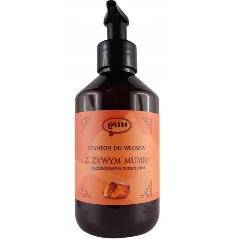 GSM - GSM Hair shampoo with with Living Mumio (300 ml / 10.6 fl.oz)