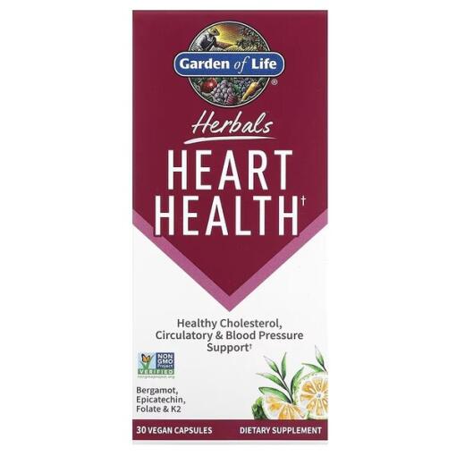 Garden of Life - Herbals Heart Health - 30 vcaps