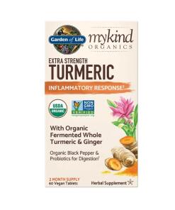 Garden of Life - Mykind Extra Strength Turmeric - 60 vegan tablets