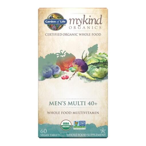 Garden of Life - Mykind Men's Multi 40+ - 60 vegan tablets
