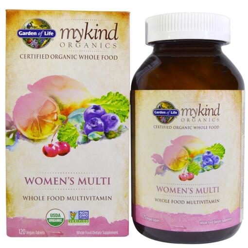 Garden of Life - Mykind Organics Dame Multi - 120 veganske tabletter