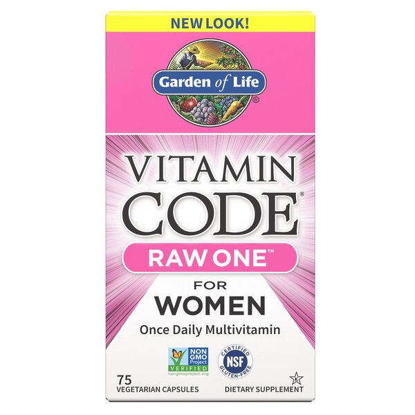Garden of Life - Vitamin Code RAW ONE for Women - 75 vcaps