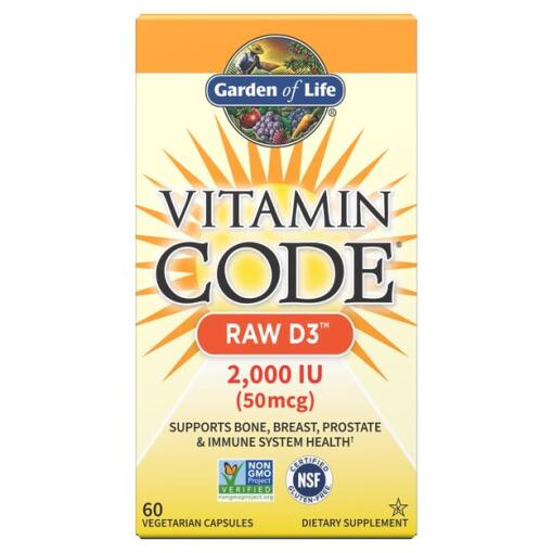 Garden of Life - Vitamin Code Raw D3