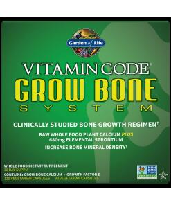 Garden of Life - Vitamin Code Vækstsystem for Knogler - 30 dages forsyning