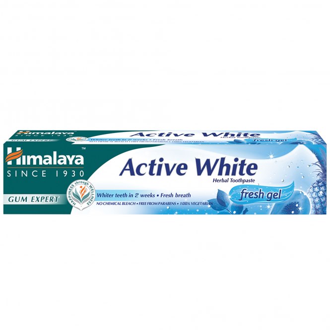 Himalaya - HIMALAYA Active White Herbal Toothpaste - Fresh Gel (75 ml / 2
