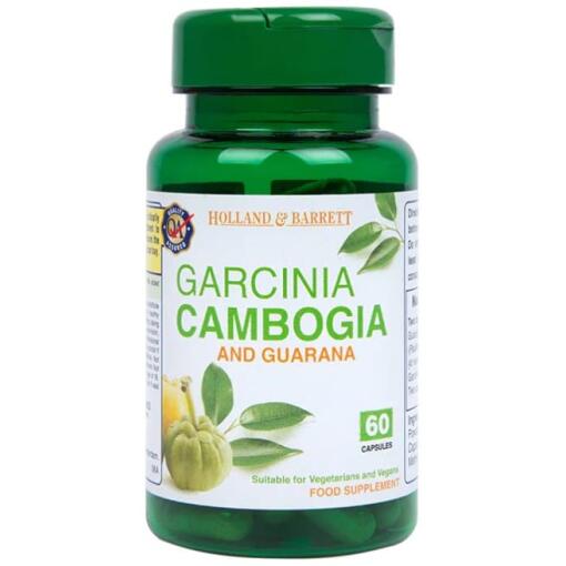 Holland & Barrett - Garcinia Cambogia + Guarana - 60 kapsler