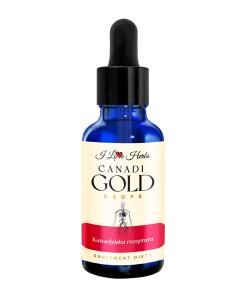 I Love Herbs - I LOVE HERRBS - CANADI Gold Drops KANADYJSKA RECEPTURA (100 ml)