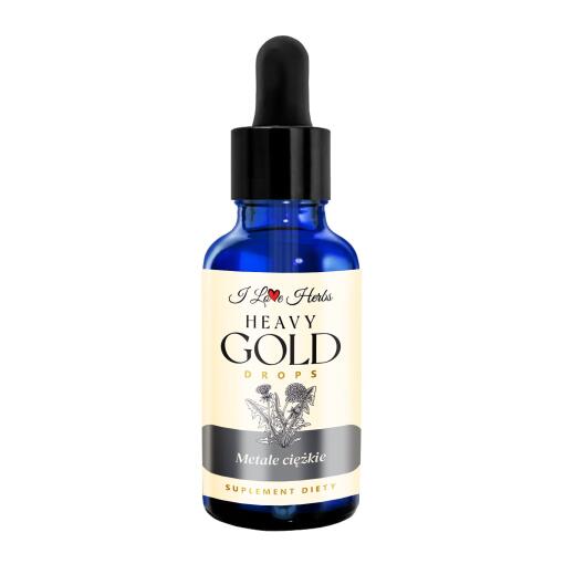 I Love Herbs - I LOVE HERRBS - HEAVY Gold Drops METALE CIĘŻKIE (50 ml)