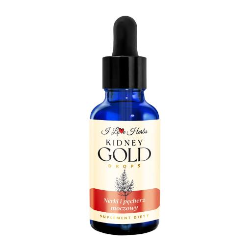 I Love Herbs - I LOVE HERRBS - KIDNEY Gold Drops NERKI I PĘCHERZ MOCZOWY (50 ml)
