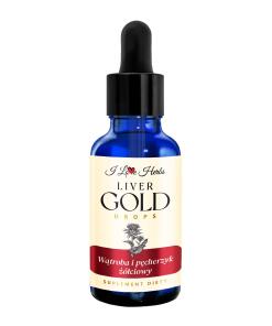 I Love Herbs - I LOVE HERRBS - LIVER Gold Drops WĄTROBA I PĘCHERZYK ŻÓŁCIOWY (50 ml)