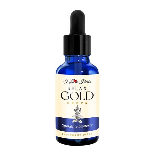 I Love Herbs - I LOVE HERRBS - RELAX Gold Drops SPOKÓJ W BIZNESIE (50 ml)