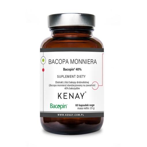 Kenay - KENAY Bacopa monniera Bacopin 40% (60 caps)