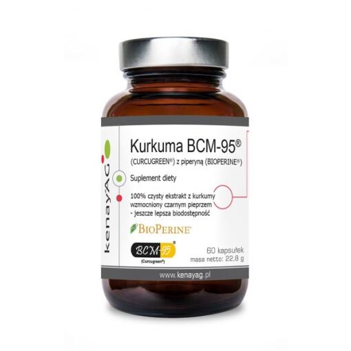 Kenay - KENAY Curcumin BCM-95 with Piperine (60 caps)