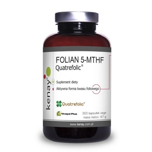 Kenay - KENAY FOLATE 5-MTHF active folic acid Quatrefolic (300 caps)