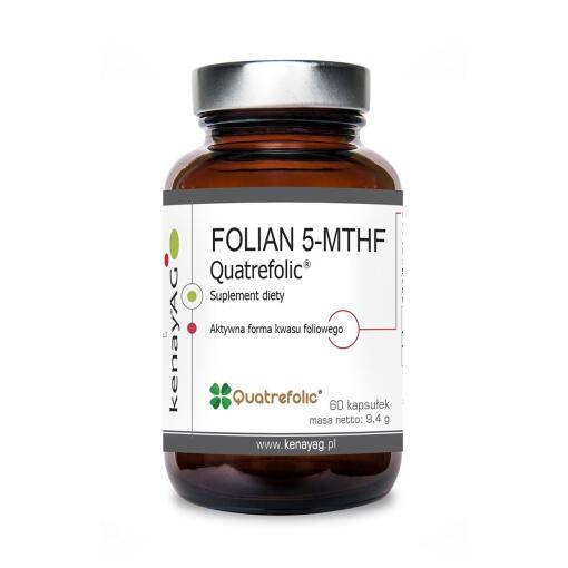 Kenay - KENAY FOLATE 5-MTHF active folic acid Quatrefolic (60 caps)