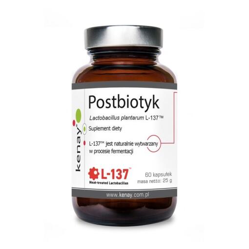 Kenay - KENAY Postbiotic Lactobacillus plantarum L-137 (60 caps)