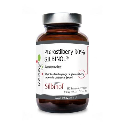 Kenay - KENAY Pterostilbene 90% SILBINOL (60 caps)