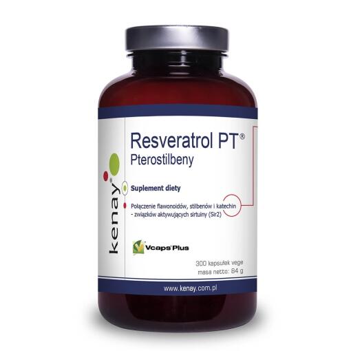 Kenay - KENAY Resveratrol PTTM Pterostilbeny (300 caps)