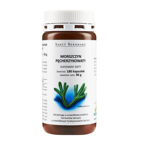 Krauterhaus Sanct Bernhard - KRAUTERHAUS SANCT BERNHARD Iodine Seaweed Capsules (180 caps)