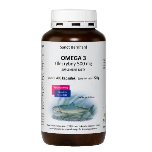 Krauterhaus Sanct Bernhard - KRAUTERHAUS SANCT BERNHARD Omega 3 Fish Oil Capsules