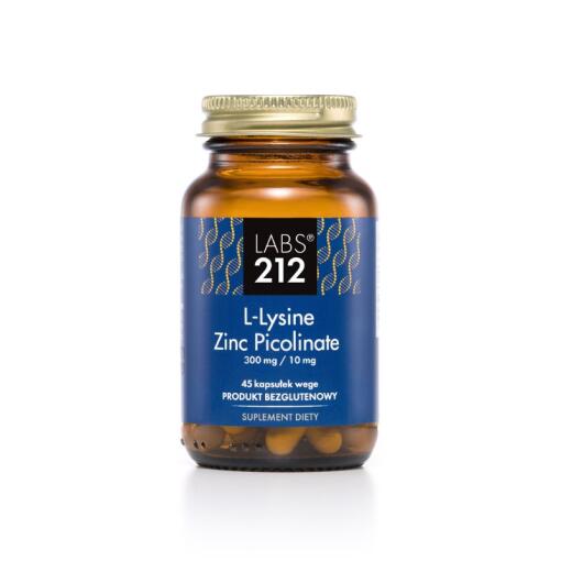 Labs212 - LABS212 L-Lysine Zinc Picolinate (45 caps)