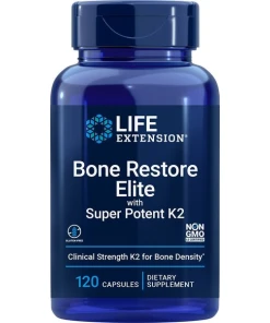 Life Extension - Bone Restore Elite with Super Potenet K2 - 120 caps