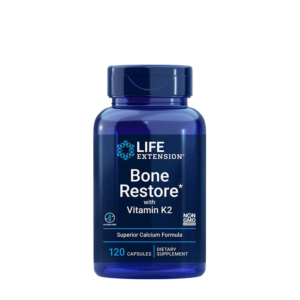 Life Extension - Bone Restore with Vitamin K2 - 120 caps