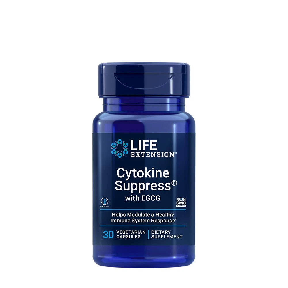 Life Extension - Cytokine Suppress with EGCG - 30 vcaps