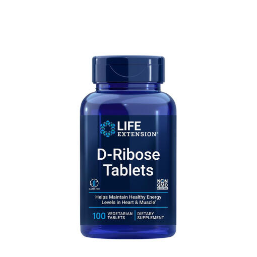 Life Extension - D-Ribose Tablets - 100 vegetarian tabs