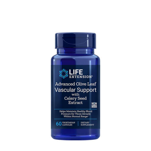 Life Extension - Life Extension - Advanced Olive Leaf Vascular Support (60 Veg Capsules)