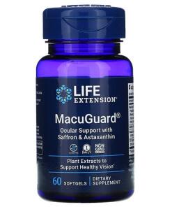 Life Extension - MacuGuard Ocular Support with Saffron & Astaxanthin - 60 softgels