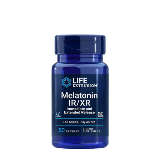 Life Extension - Melatonin IR/XR - 60 caps
