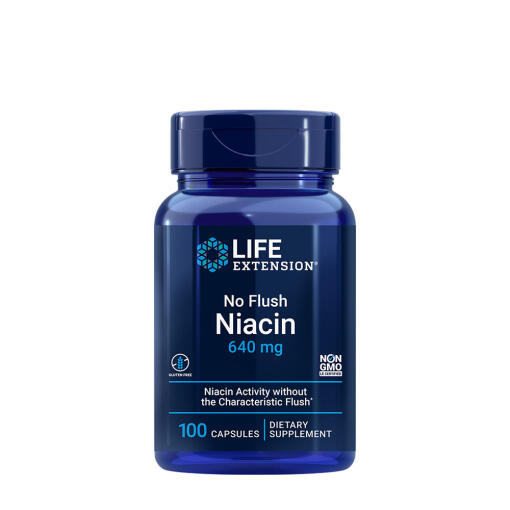 Life Extension - No Flush Niacin - 100 caps