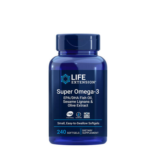 Life Extension - Omega-3 EPA/DHA with Sesame Lignans & Olive Extract