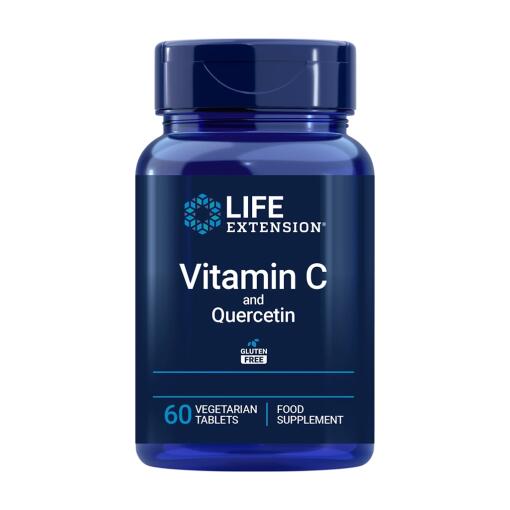 Life Extension - Vitamin C and Quercetin vegetarian tablets