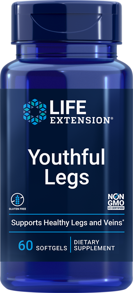 Life Extension - Youthful Legs - 60 softgels