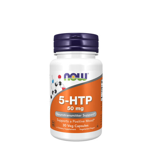 NOW - 5-HTP 50 mg vegan capsules