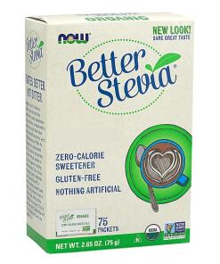 NOW Foods - Better Stevia Packets - 75 packets