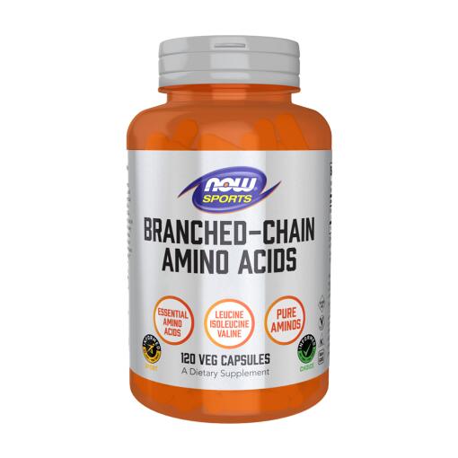 NOW Foods - Branched-Chain Amino Acids - 120 vcaps