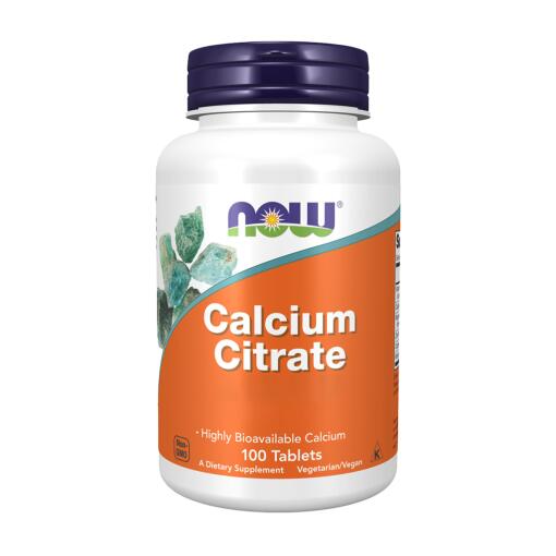 NOW Foods - Calcium Citrate with Minerals & Vitamin D-2 - 100 tabs