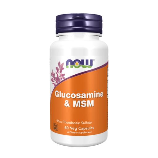 NOW Foods - Glucosamine & MSM - 60 vcaps