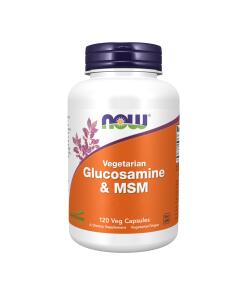 NOW Foods - Glucosamine & MSM Vegetarian - 120 vcaps