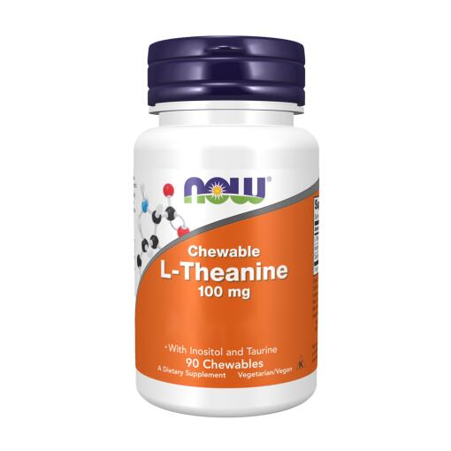 NOW Foods - L-Theanine with Inositol and Taurine