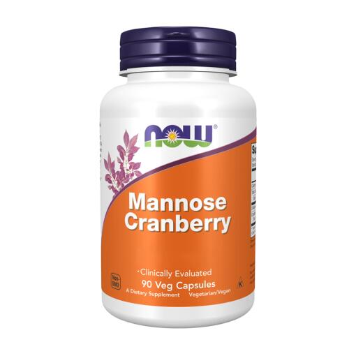 NOW Foods - Mannose Cranberry - 90 vcaps