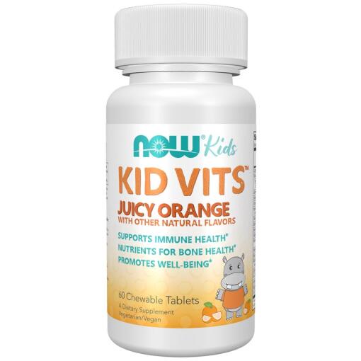 NOW Foods - NOW FOODS Kid Vits Juicy Orange (60 tabs)