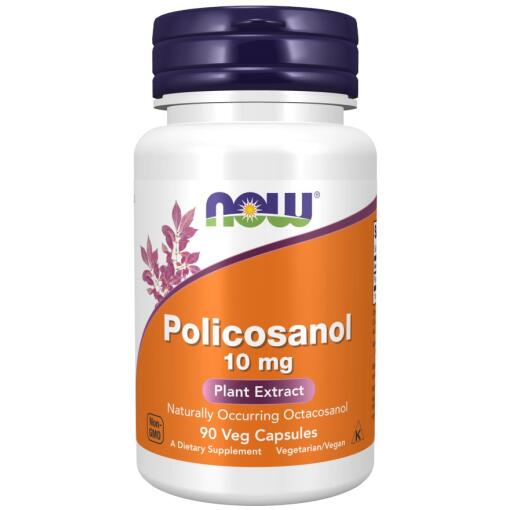 NOW Foods - NOW FOODS Policosanol 10 mg (90 vcaps)