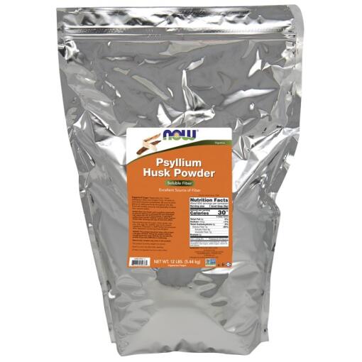 NOW Foods - NOW FOODS Psyllium Husk Powder (5.44 g / 12 lb.)