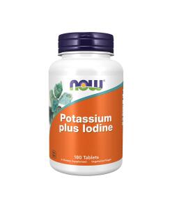 NOW Foods - Potassium plus Iodine - 180 tabs